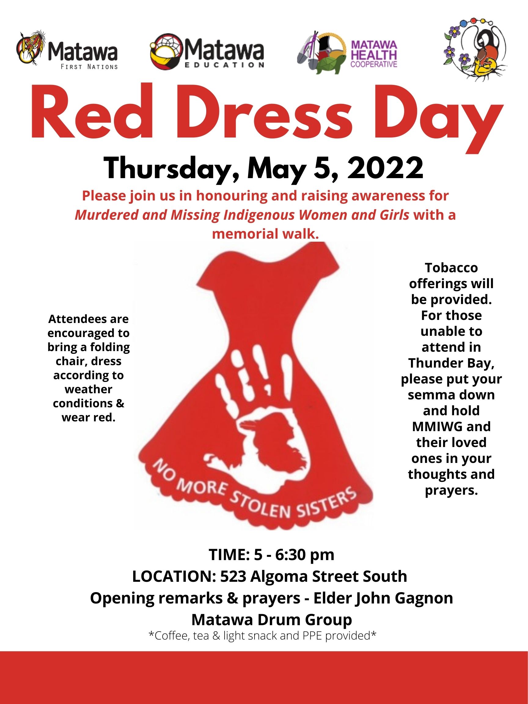 Red Dress Day Matawa